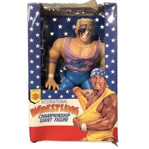 Vintage IWC Sting Giant Figure Wrestling Action Figure Damaged Box Rare Find 10"